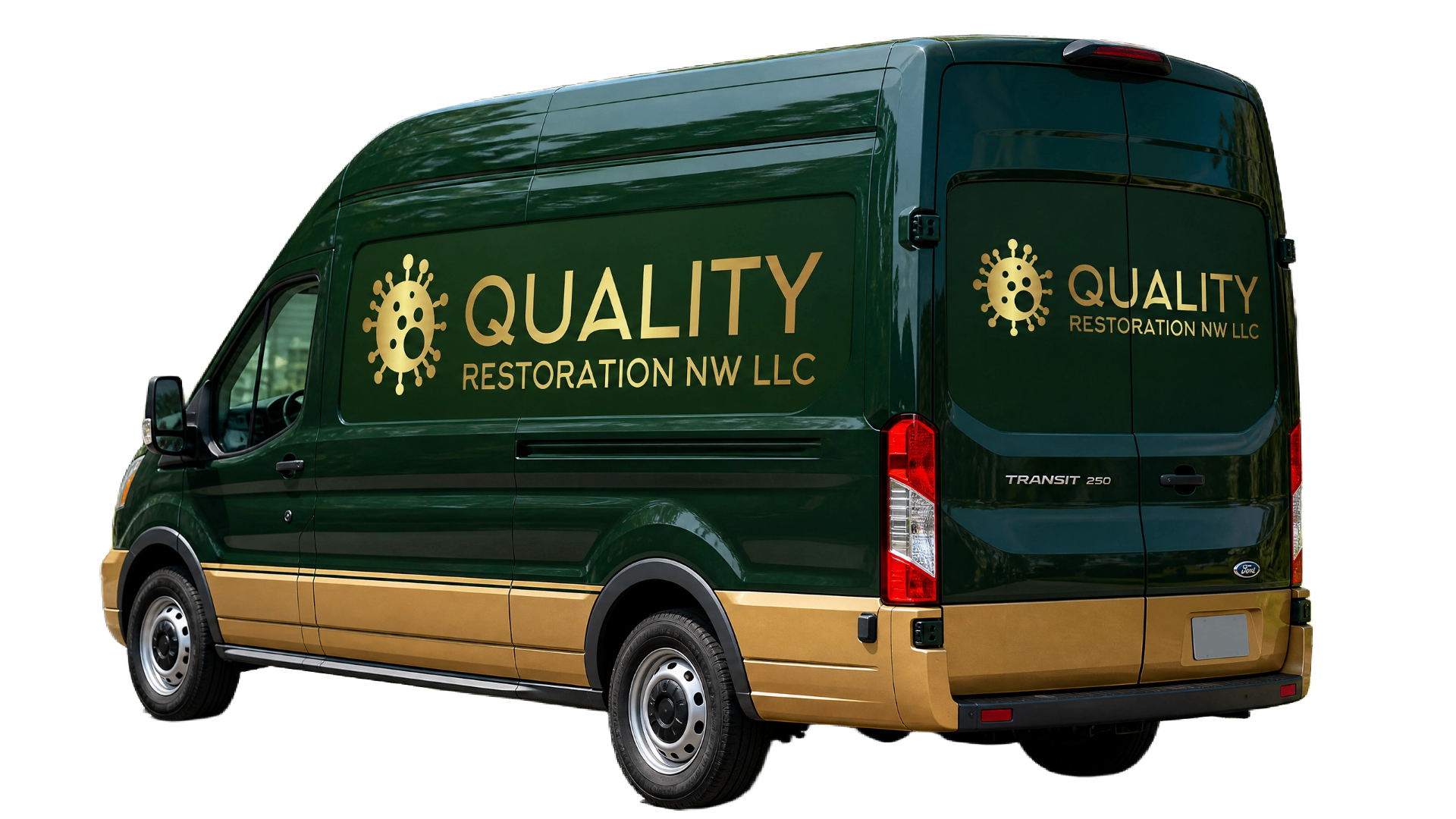 Quality Restoration NW service van