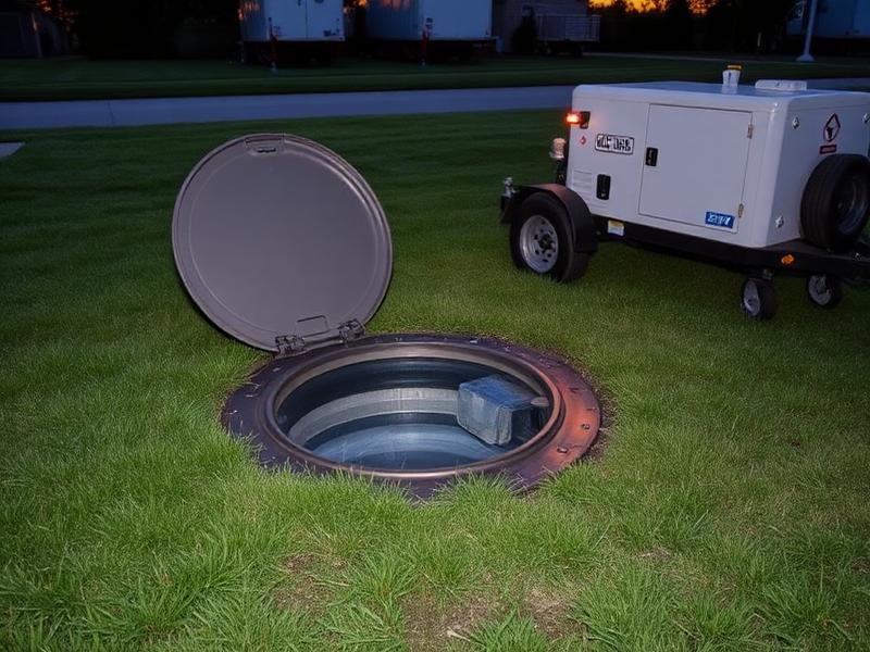 Septic System Backup Cleanup